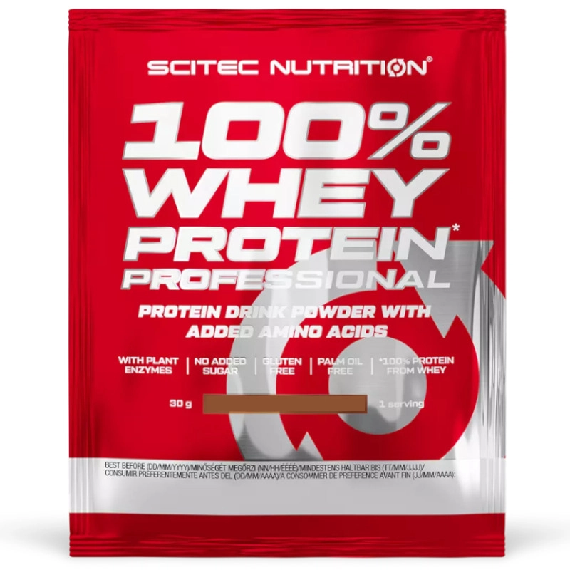 Scitec Nutrition 100% Whey Protein Professional vanília - erdei gyümölcs - 1 tasak/30g 1 Scitec Nutrition 100% Whey Protein Professional vanília - erdei gyümölcs - 1 tasak/30g