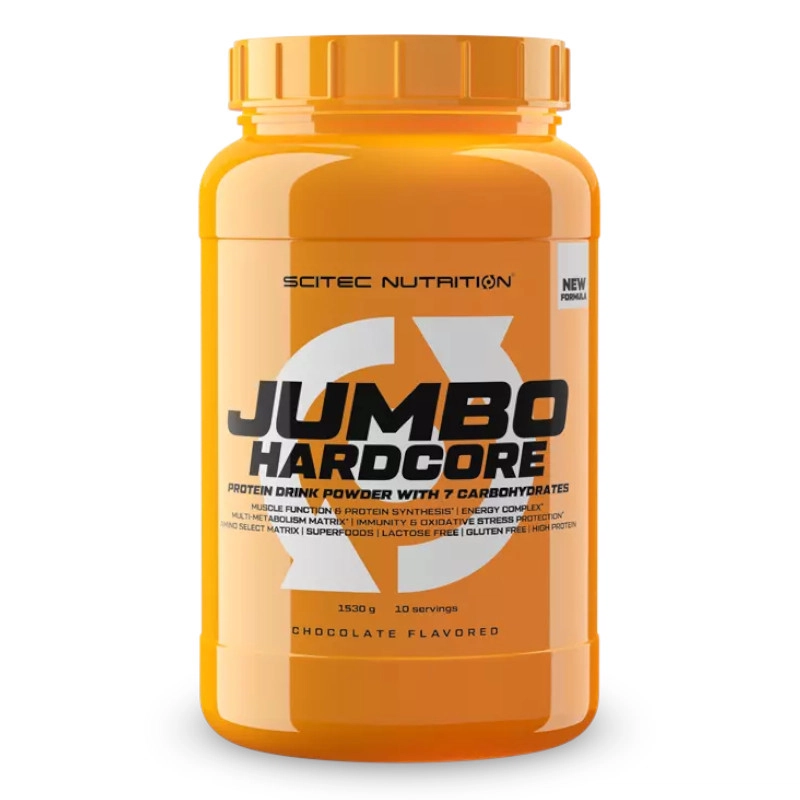 Scitec Nutrition Jumbo Hardcore banán-joghurt - 1530g 1 Scitec Nutrition Jumbo Hardcore banán-joghurt - 1530g
