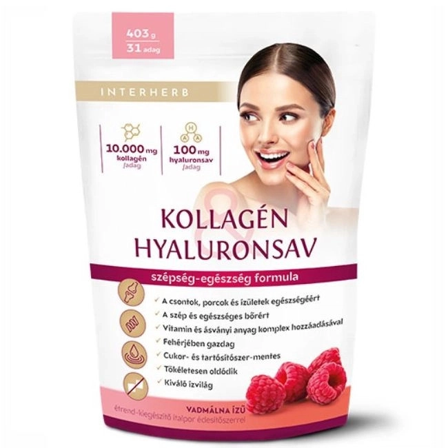 Interherb Kollagén vadmálna ízű italpor - 400g 1 Interherb Kollagén vadmálna ízű italpor - 400g