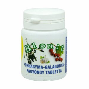 Bionit Fokhagyma-Galagonya-Fagyöngy tabletta - 150db