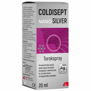 Coldisept NanoSilver torokspray - 20ml