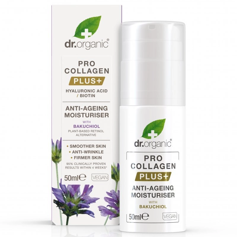 Dr. Organic Pro Collagen Anti-Aging hidratáló arckrém Bakuchiollal - 50ml 1 Dr. Organic Pro Collagen Anti-Aging hidratáló arckrém Bakuchiollal - 50ml