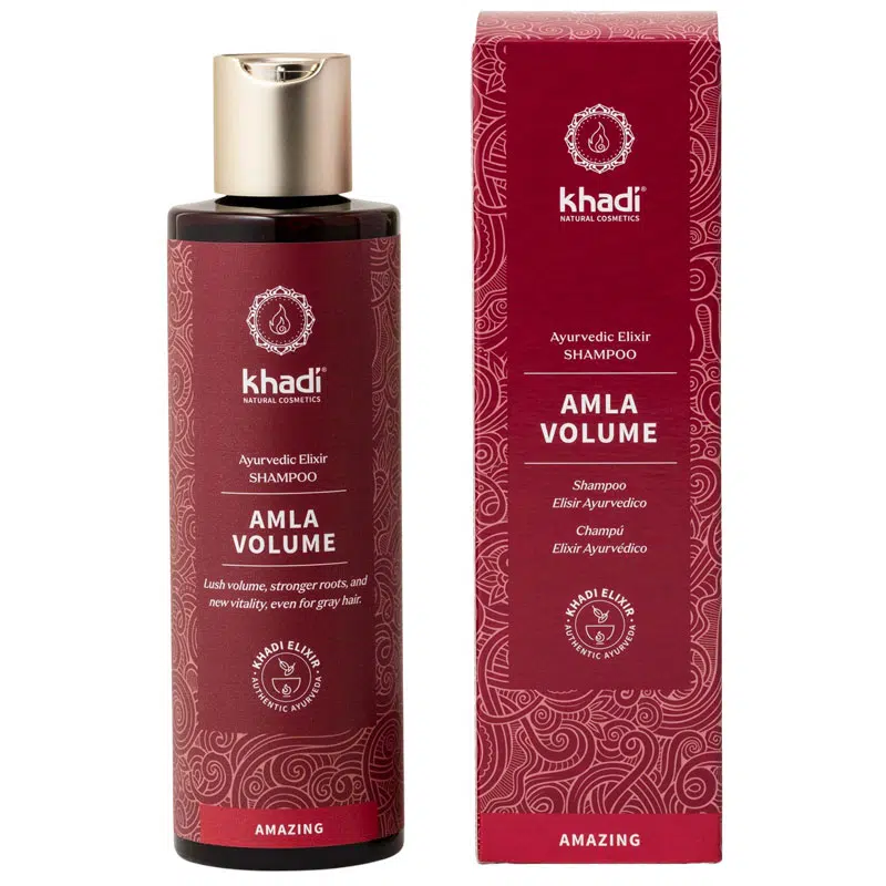 Khadi Amla Volume sampon ayurvédikus elixírrel - 200ml 1 Khadi Amla Volume sampon ayurvédikus elixírrel - 200ml