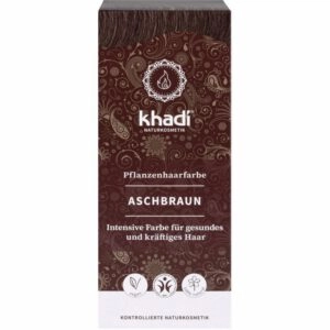 Khadi Növényi hajfesték - hamvasbarna - 100g