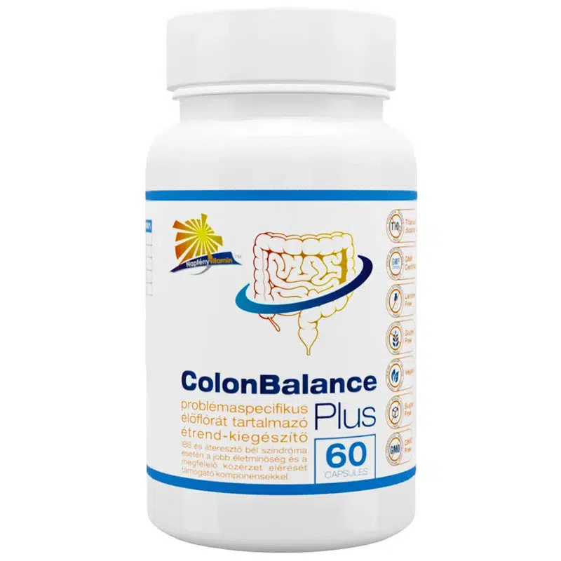 Napfényvitamin ColonBalance élőflórát tartalmazó kapszula - 60db 1 Napfényvitamin ColonBalance élőflórát tartalmazó kapszula - 60db