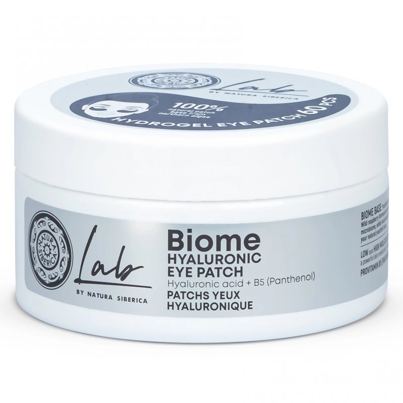 Natura Siberica Lab Biome Hidrogél szemmaszk Hialuronsav + B5 provitamin - 60db 1 Natura Siberica Lab Biome Hidrogél szemmaszk Hialuronsav + B5 provitamin - 60db