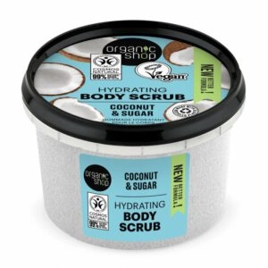 Organic Shop Hidratáló testradír kókusszal és cukorral - 250ml