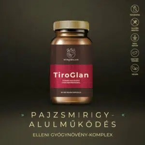 Myrobalan TiroGlan Pajzsmirigy-alulműködés elleni kapszula - 60db 4 Myrobalan TiroGlan Pajzsmirigy-alulműködés elleni kapszula - 60db