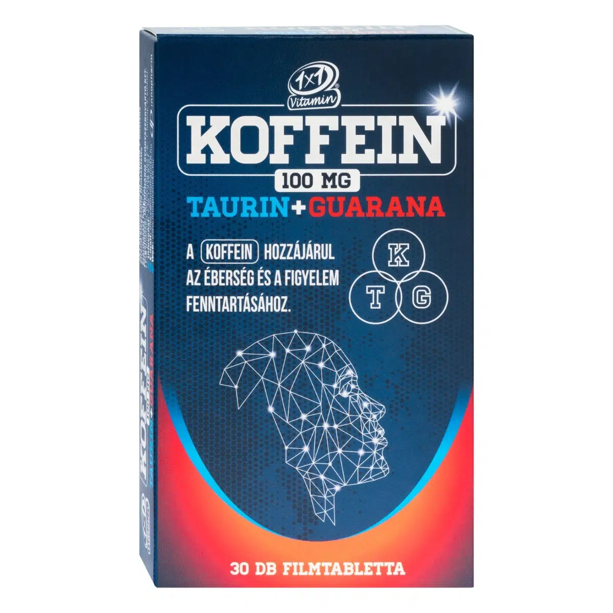 1x1 Vitamin Koffein + Taurin + Guarana filmtabletta - 30db 1 1x1 Vitamin Koffein + Taurin + Guarana filmtabletta - 30db