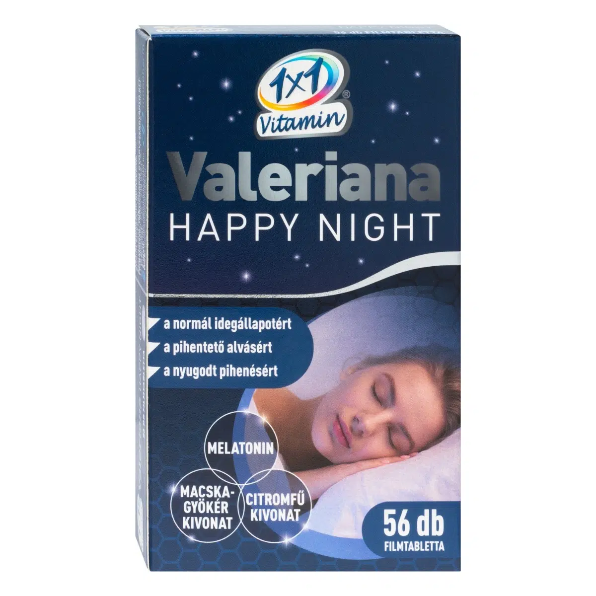1x1 Vitamin Valeriana Happy Night filmtabletta - 56db 1 1x1 Vitamin Valeriana Happy Night filmtabletta - 56db
