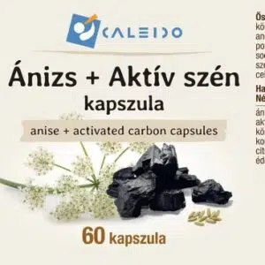 Caleido Ánizs+Aktív szén kapszula - 60db 3 Caleido Ánizs+Aktív szén kapszula - 60db - Image 2