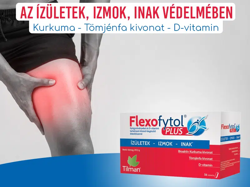 Fájdalommentes mozgás a Flexofytol Plus tabletta segítségével!