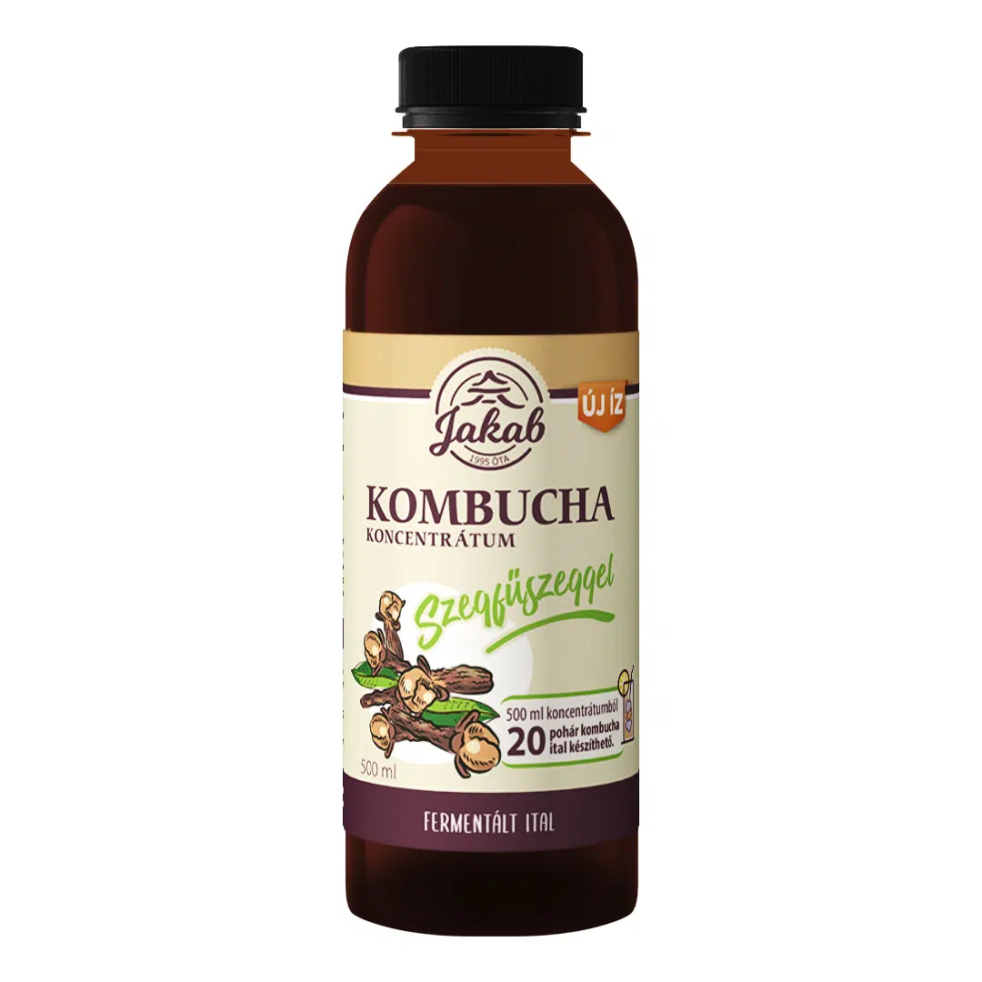 Viva Natura-Kombucha Koncentrátum Szegfűszeggel - 500ml 1 Viva Natura-Kombucha Koncentrátum Szegfűszeggel - 500ml