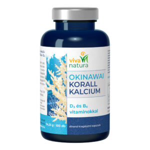 Viva Natura Okinawai Korall kalcium kapszula - 100db