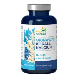 Viva Natura Okinawai Korall kalcium kapszula - 100db