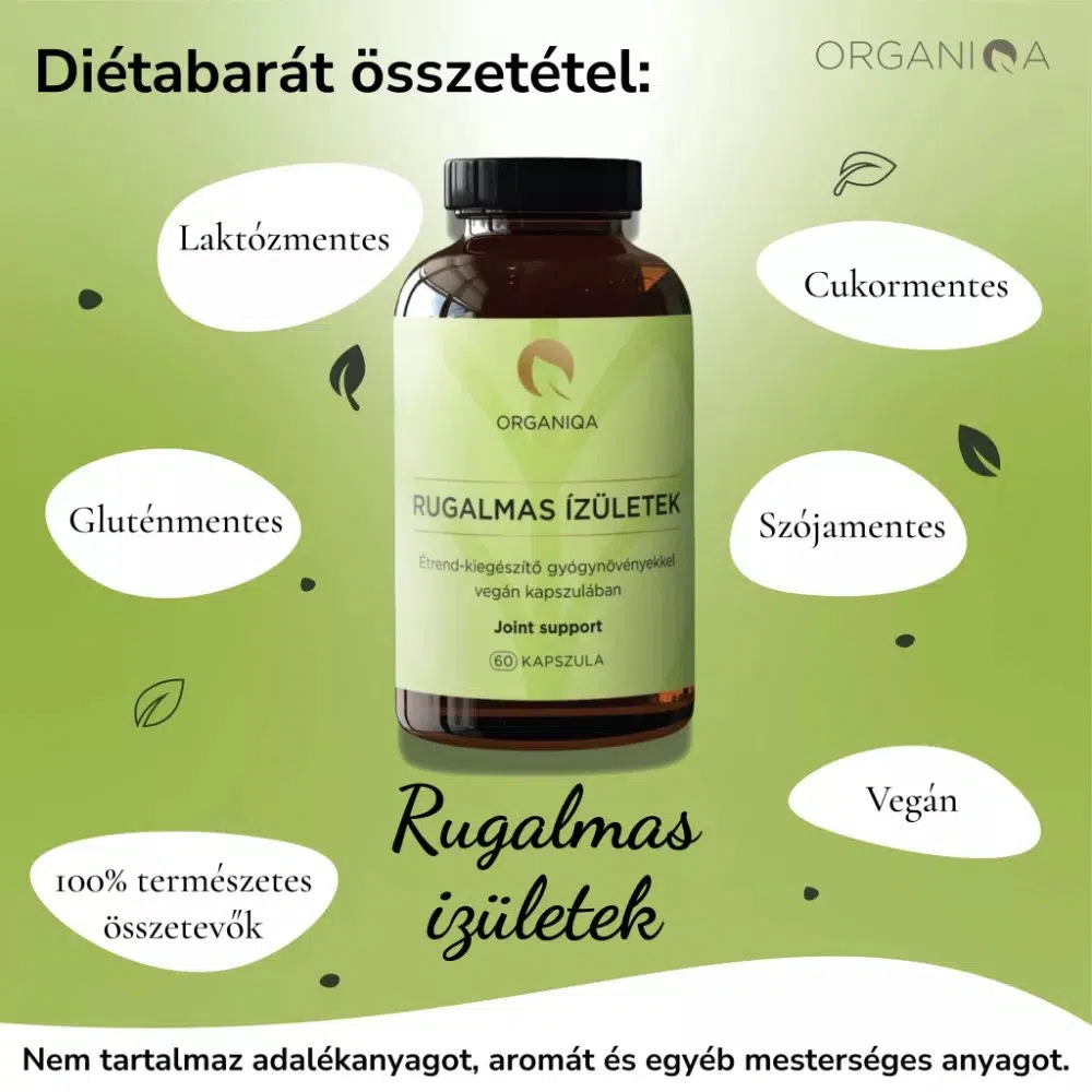 Organiqa Rugalmas Ízületek kapszula - 60db 3 Organiqa Rugalmas Ízületek kapszula - 60db - Image 3