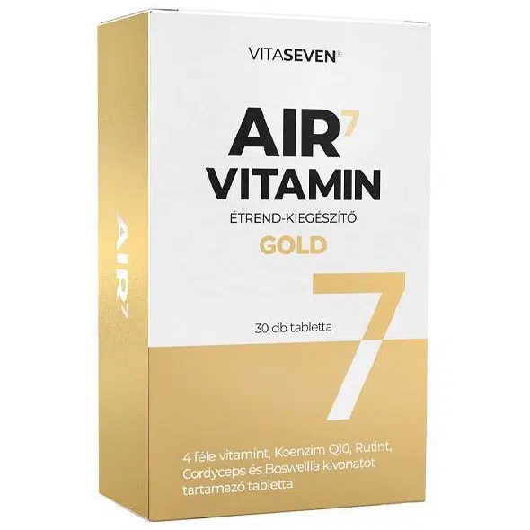 Air7 Vitamin tabletta dohányosok részere - Minden lélegzet számít - 30db 1 Air7 Vitamin tabletta dohányosok részere - Minden lélegzet számít - 30db