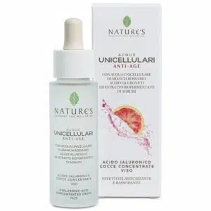 Nature's Unicellulari Anti-aging koncentrált hialuronsav cseppek arcra - 30ml