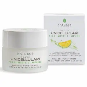 Nature's Unicellulari Tisztító hatású SPF20 gélkrém - 50ml