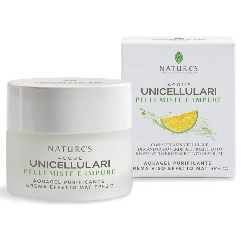 Nature's Unicellulari Tisztító hatású SPF20 gélkrém - 50ml 1 Nature's Unicellulari Tisztító hatású SPF20 gélkrém - 50ml