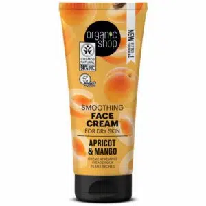 Organic Shop Kisimító arckrém sárgabarackkal és mangóval - 50ml