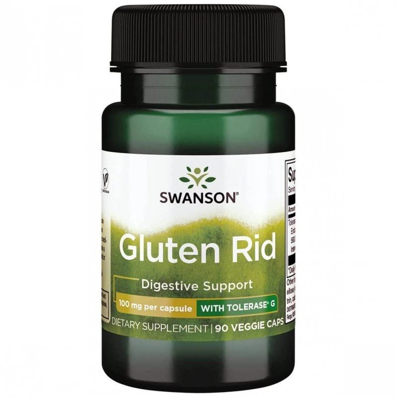 Swanson Gluten Rid Enzim kapszula - 90db 1 Swanson Gluten Rid Enzim kapszula - 90db