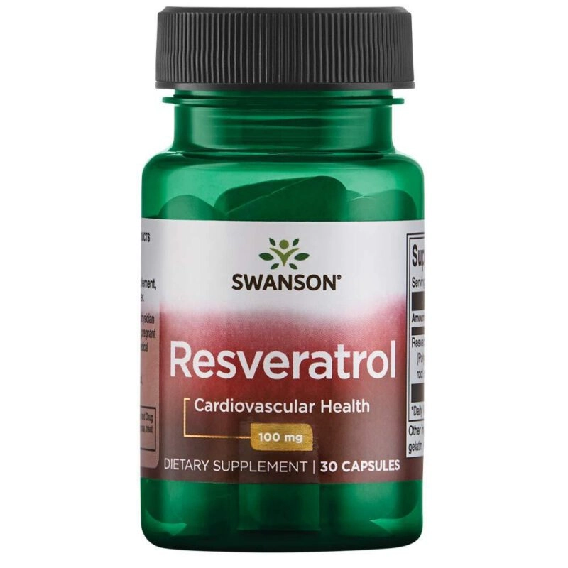 Swanson Resveratrol - Rezveratrol kapszula - 30db