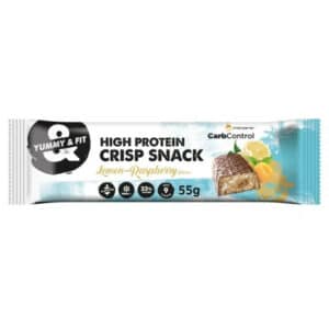 Forpro High Protein Crisp Snack citrom-málna fehérje szelet - 55g