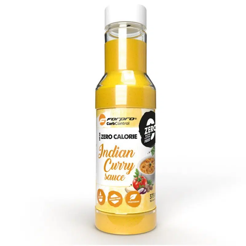 Forpro NEAR ZERO Calorie Indian Curry szósz - 375ml 1 Forpro NEAR ZERO Calorie Indian Curry szósz - 375ml