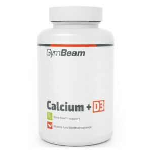 GymBeam Kalcium + D3-vitamin kapszula - 120db