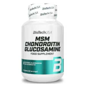 BioTech USA MSM Chondroitin Glucosamine tabletta - 60db