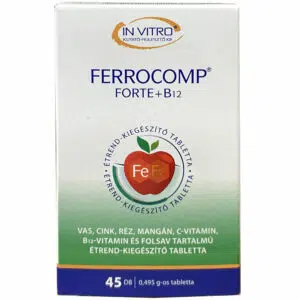 Ferrocomp Forte B12-vitamin tabletta - 45db
