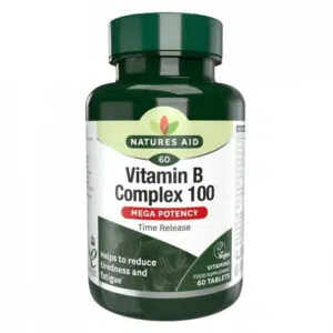 Natures Aid B-vitamin Complex 100 Mega Potency tabletta - 60db