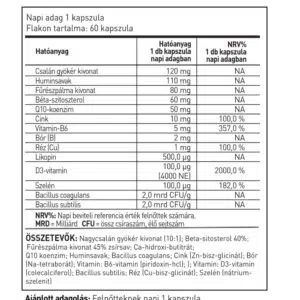 Prostacell élőflórás étrend-kiegészítő kapszula - 60db 3 Prostacell élőflórás étrend-kiegészítő kapszula - 60db - Image 2