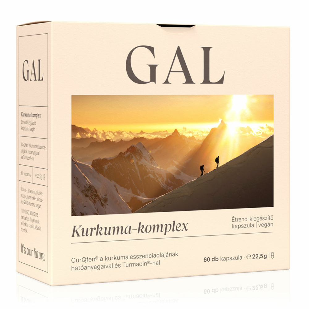 GAL Kurkuma-komplex kapszula - 60db