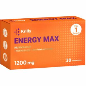 Krilly Energy Max Multivitamin filmtabletta - 30db