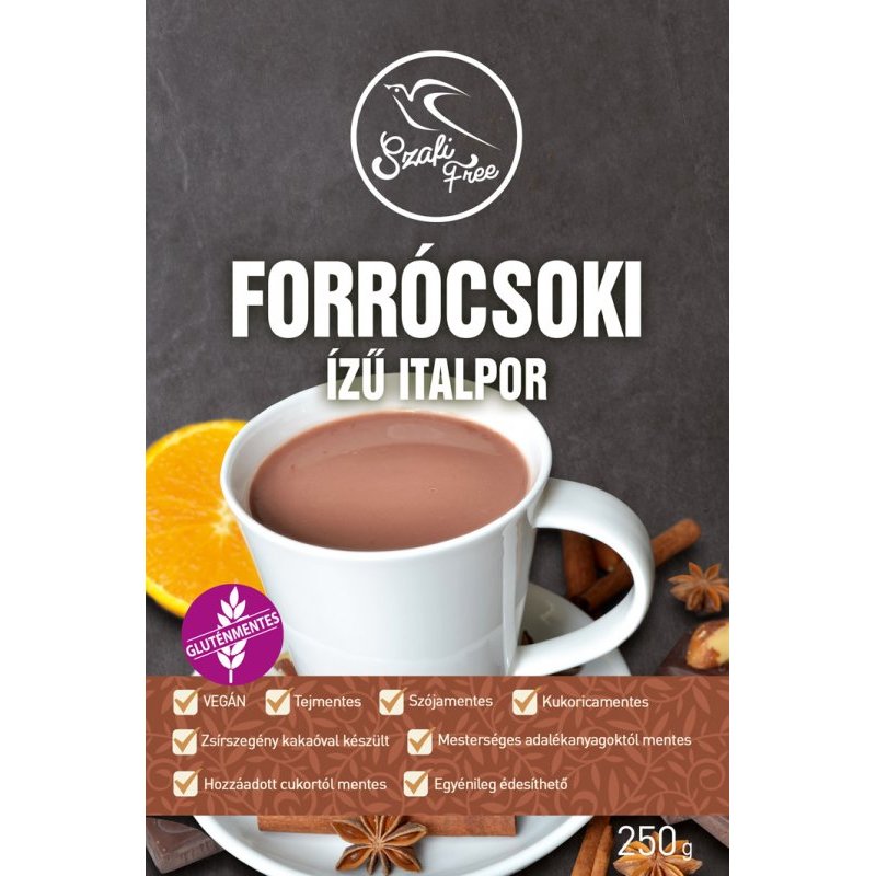 Szafi Free Forró Csoki italpor - 250g 1 Szafi Free Forró Csoki italpor - 250g