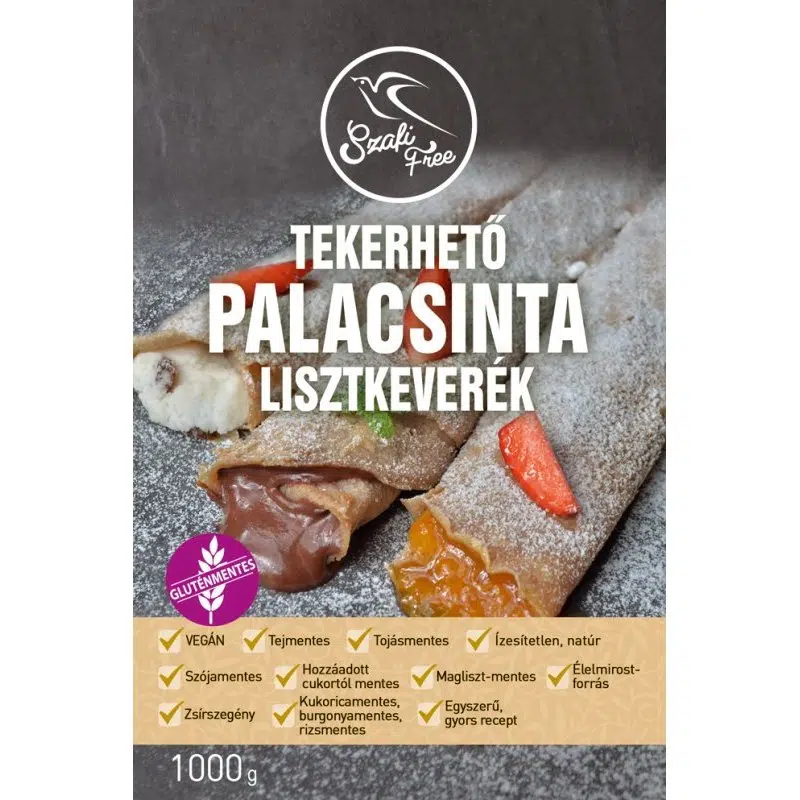Szafi Free Palacsinta lisztkeverék - 1000g 1 Szafi Free Palacsinta lisztkeverék - 1000g