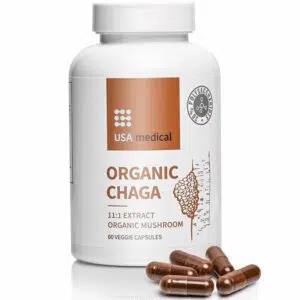 USA Medical Organic Chaga gomba kivonat kapszula - 60db