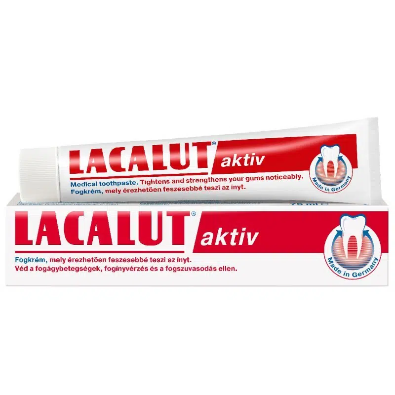 Lacalut Aktív fogkrém - 75ml 1 Lacalut Aktív fogkrém - 75ml