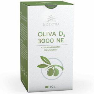 Bioextra Oliva D3-vitamin 3000NE kapszula - 60db