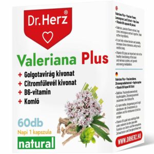 Dr. Herz Valeriana Plus kapszula - 60db