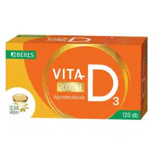 Béres Vita-D3 2000NE olíva olajban lágyzselatin kapszula - 120db