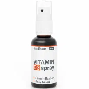 GymBeam D3-vitamin citrom ízű spray - 30ml