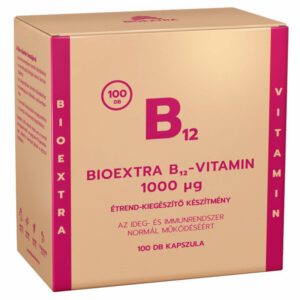Bioextra B12-vitamin 1000µg kapszula - 100db