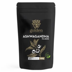 Golden Flavours 100% természetes Ashwagandha por - 150g