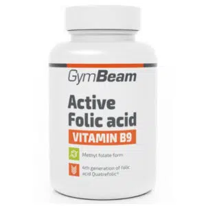 GymBeam Active Folic Acid (B-9 vitamin) kapszula - 60db