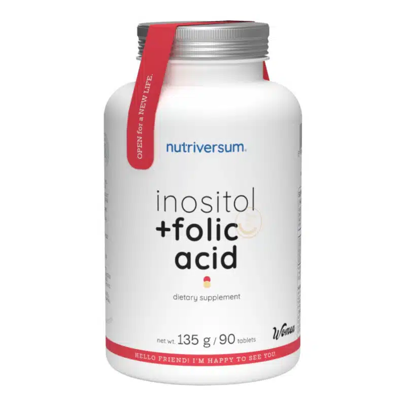Nutriversum WOMEN Inositol + Folsav tabletta - 90db 1 Nutriversum WOMEN Inositol + Folsav tabletta - 90db