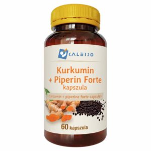 Caleido Kurkumin + Piperin Forte kapszula - 60db