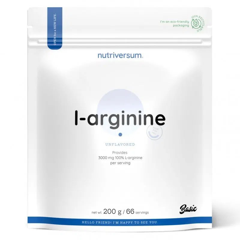 Nutriversum BASIC L-arginine por - 200g 1 Nutriversum BASIC L-arginine por - 200g